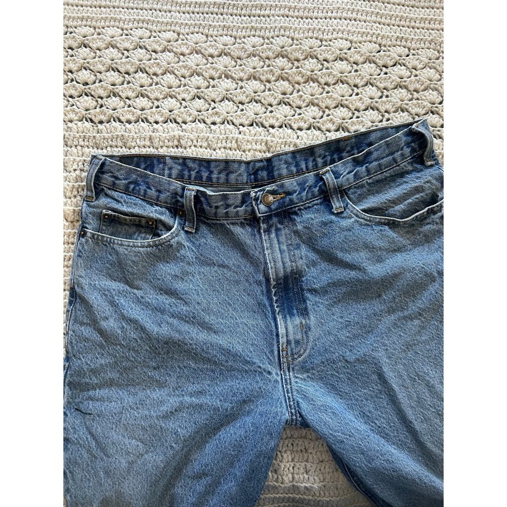 Full Blue Vintage Midrise Denim Jeans 36x32 Mom or Dad jeans